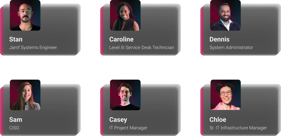 IT experts and roles