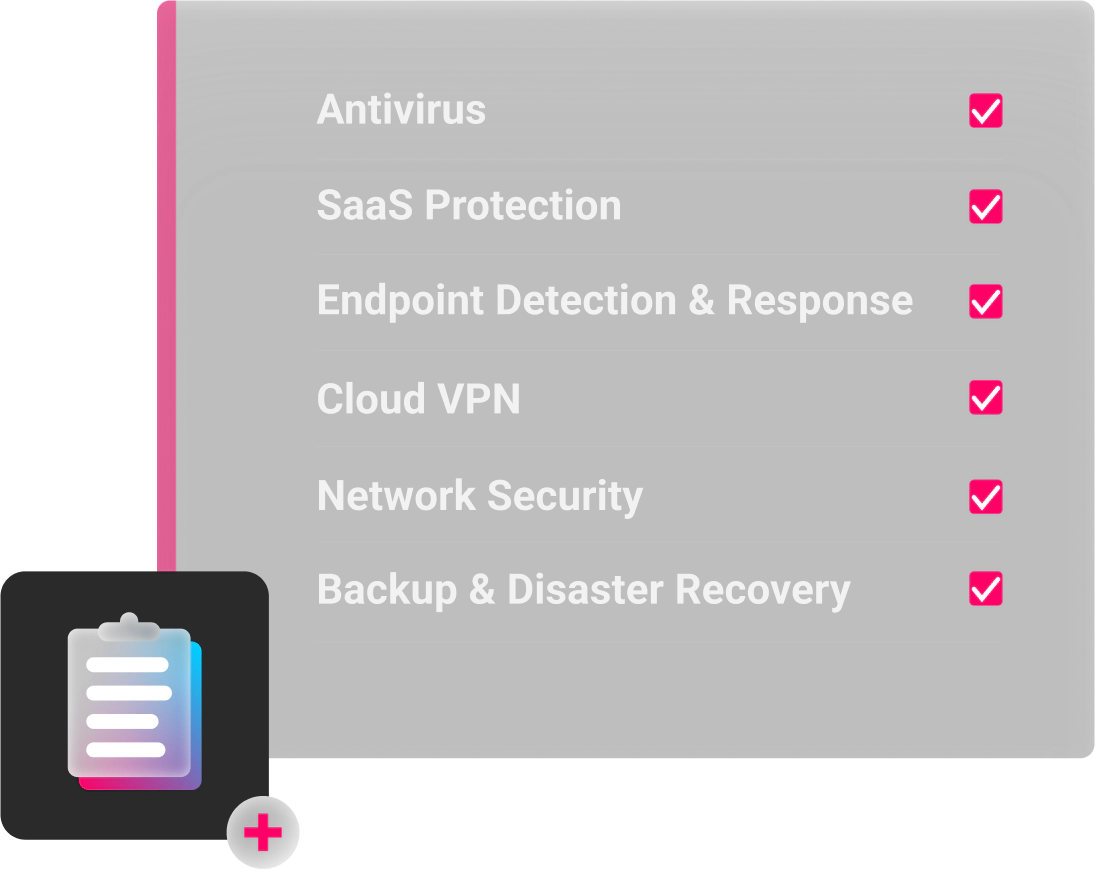 security icon checklist